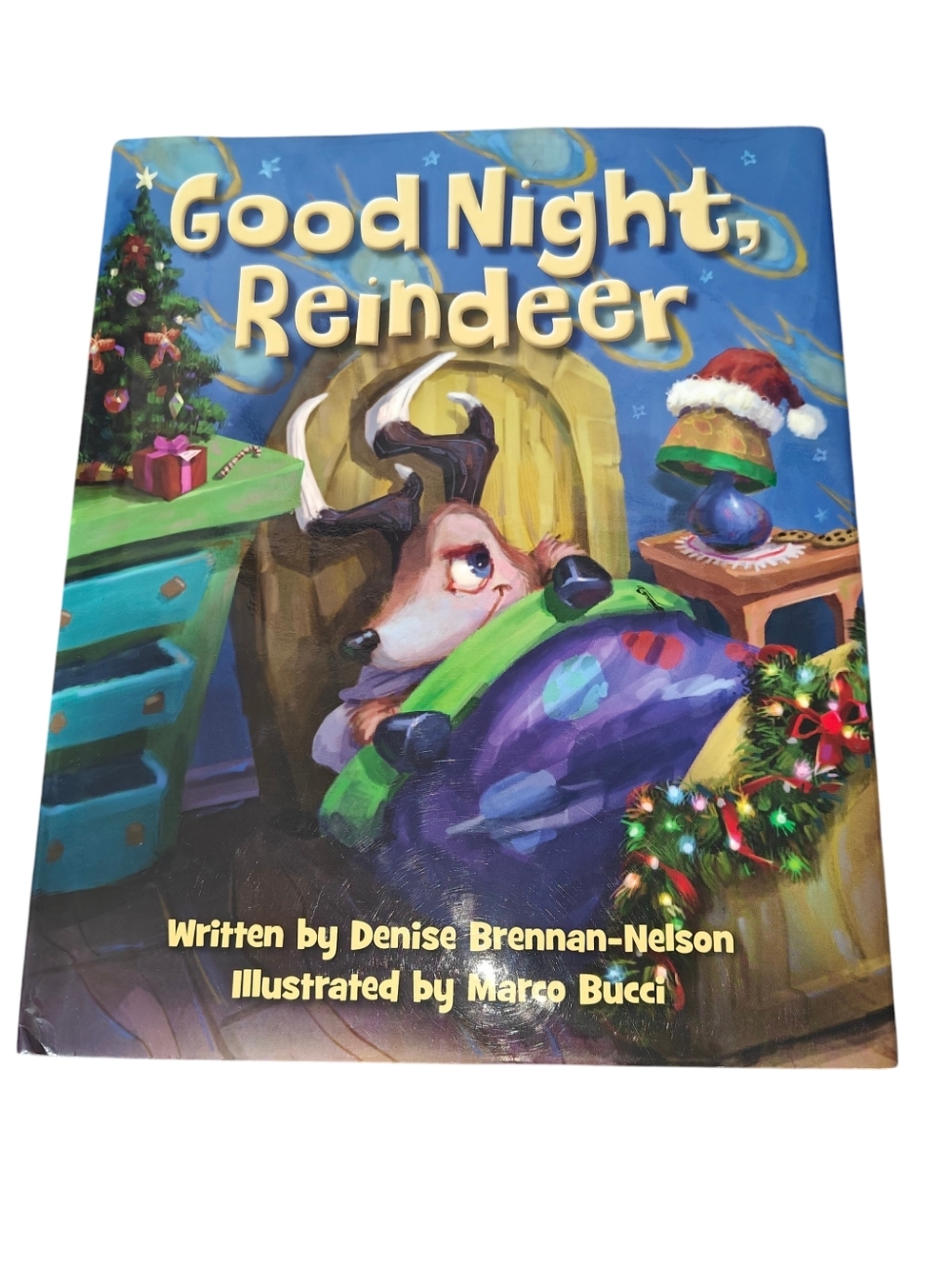 Children's book Good Night, Reindeer written by Denise Brennan-Nelson 2017
